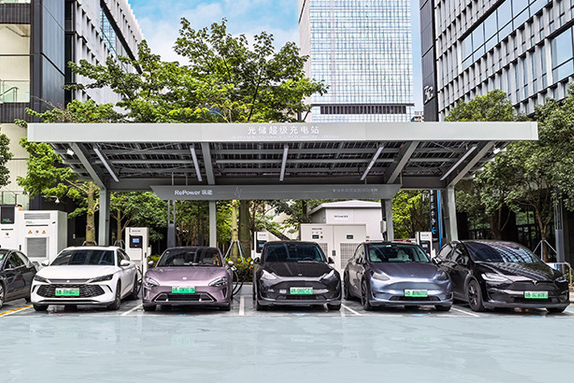 RePower's Solar-Storage Supercharging Station Receives Official “Shenzhen Super Fast Charging” Certification
