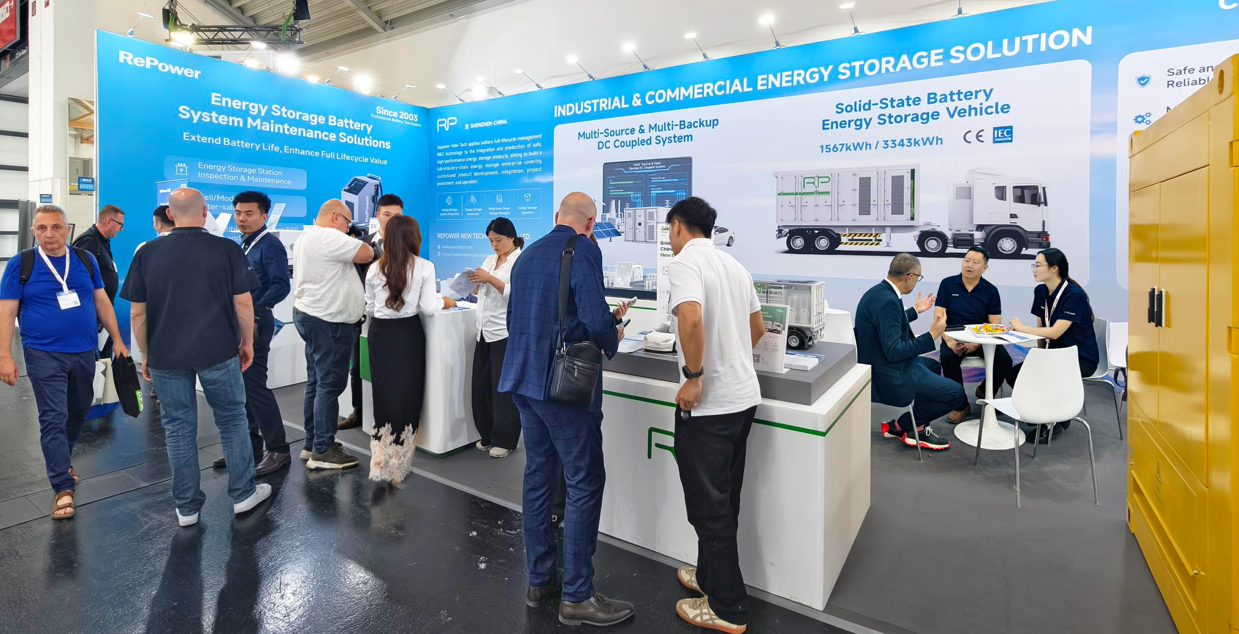 Repower Showcases Full-Lifecycle Energy Storage Testing System at The smarter E Europe 2026